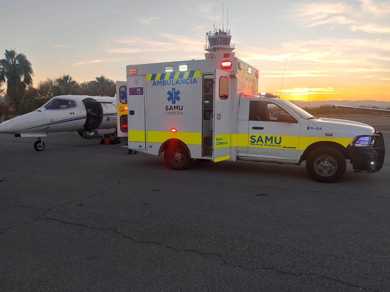 TRASLADAN A MENOR DE EDAD A GALVESTON PARA ATENCIÓN OPORTUNA