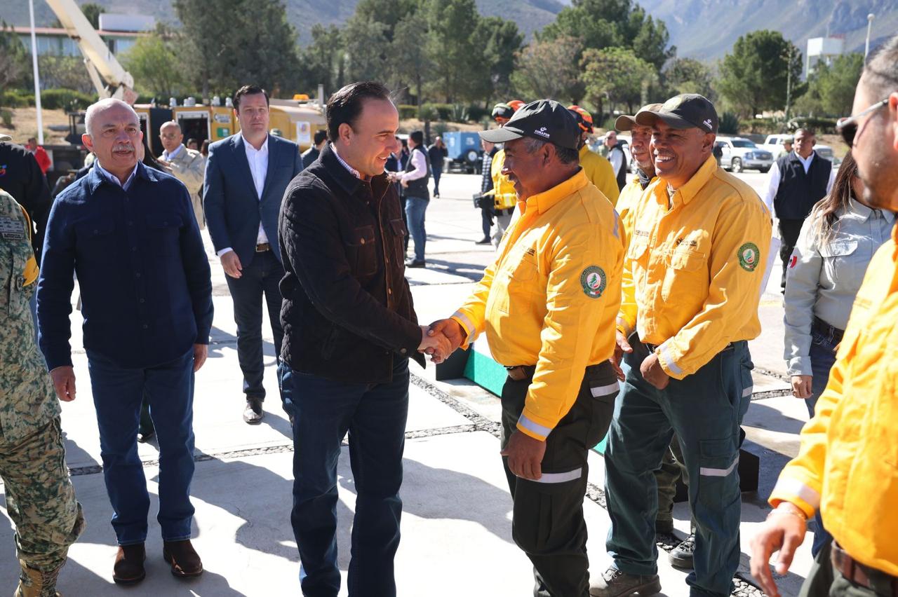 ARRANCAN GRAN OPERATIVO PARA PREVENIR Y COMBATIR INCENDIOS FORESTALES "PREVENGAMOS INCENDIOS, CUIDEMOS COAHUILA"