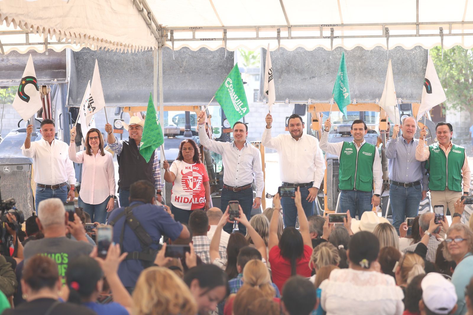 DETONAN GRAN PROGRAMA DE OBRAS Y ANUNCIAN NUEVA INVERSIÓN EN MONCLOVA