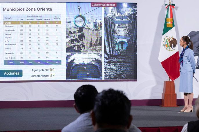 GOBIERNO DE MÉXICO PRESENTA 17 PROYECTOS DE INFRAESTRUCTURA HÍDRICA