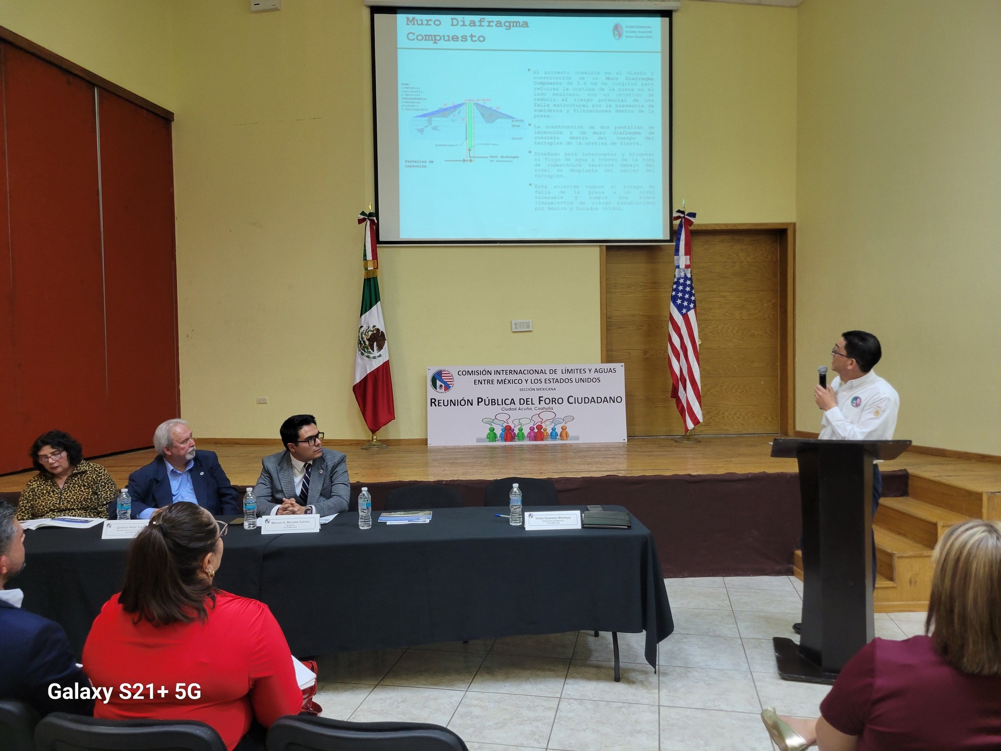 Realiza CILA Foro Ciudadano sobre Proyecto de Refuerzo en Presa la Amistad