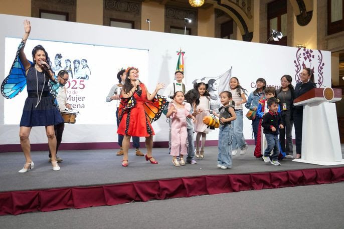 EN EL DÍA DE LA NIÑA Y EL NIÑO, PRESIDENTA CLAUDIA SHEINBAUM INICIA OBRAS DE CONSTRUCCIÓN