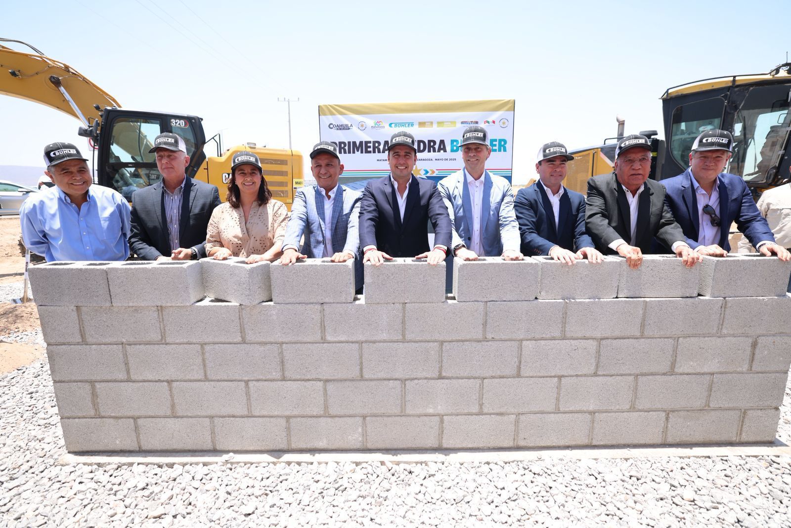 CON 1000 MDP, Y MAS DE 500 EMPLEOS PONEN PRIMERA PIEDRA DE BÜHLER EN LA LAGUNA