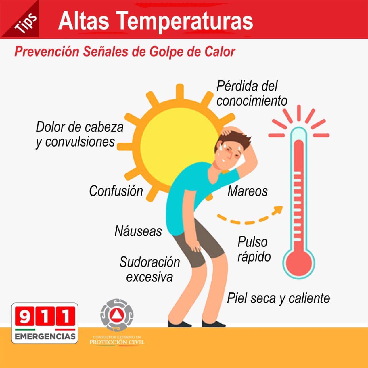 EMITE GOBIERNO DE COAHUILA RECOMENDACIONES PARA PREVENIR GOLPES DE CALOR ANTE ALTAS TEMPERATURAS
