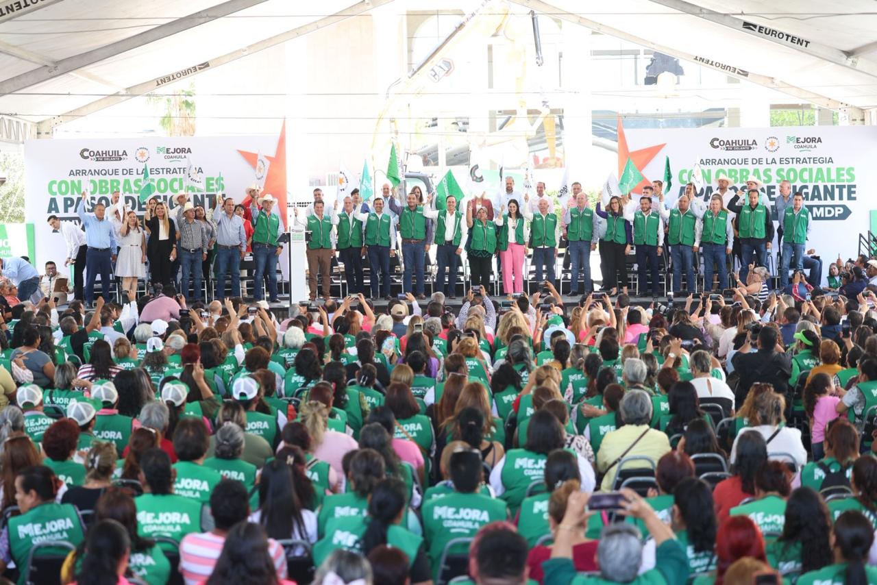EN EQUIPO INVERTIREMOS 1500 MDP EN OBRAS SOCIALES PARA TODO COAHUILA: MANOLO