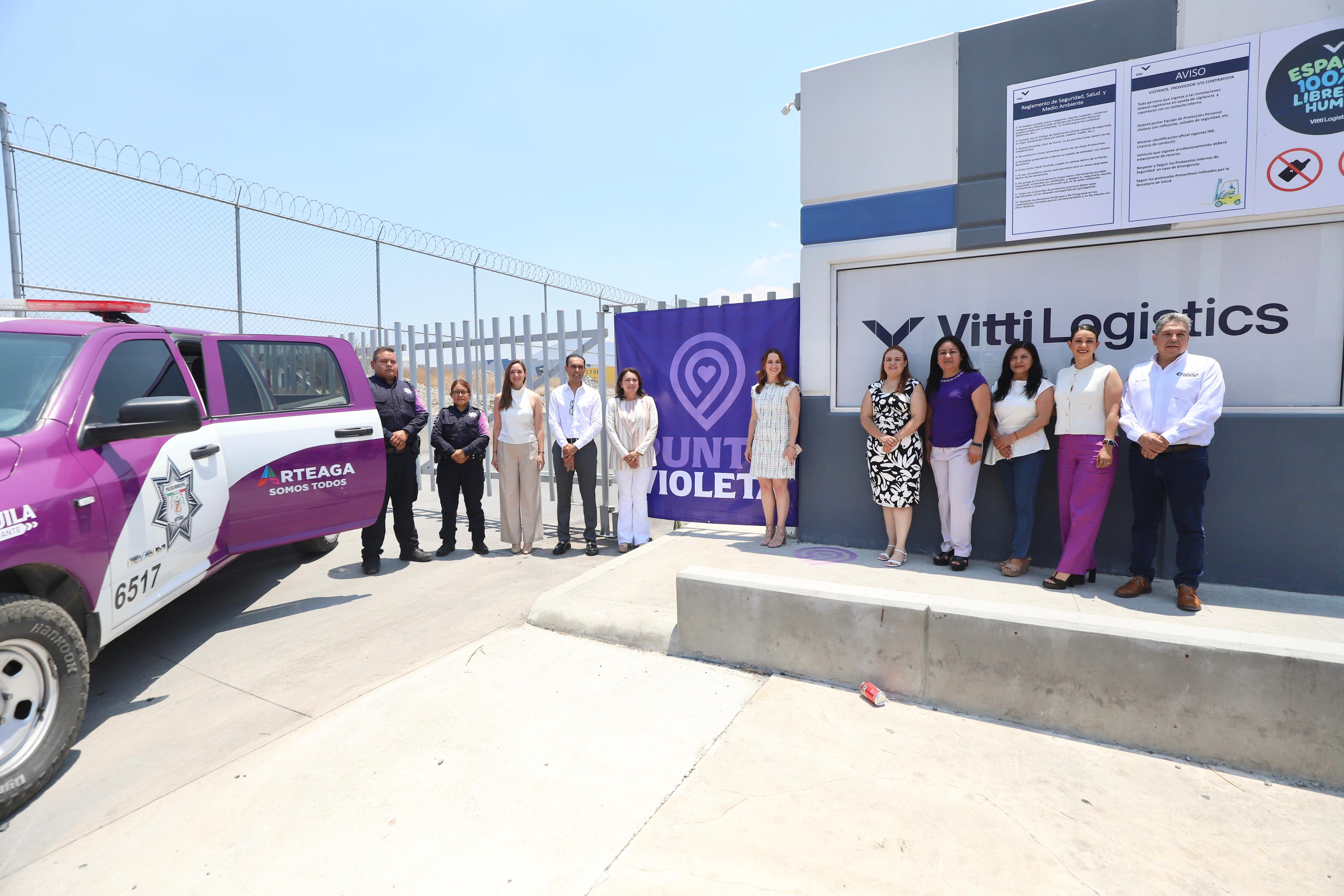 FORTALECE GOBIERNO DEL ESTADO PUNTOS VIOLETA; SUMA A MÁS EMPRESAS