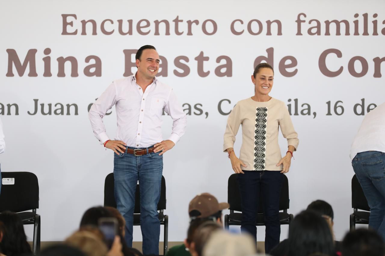 JUNTO CON LA PRESIDENTA VAMOS A REACTIVAR AHMSA Y LA ECONOMÍA DE LAS REGIONES CENTRO Y CARBONÍFERA: MANOLO