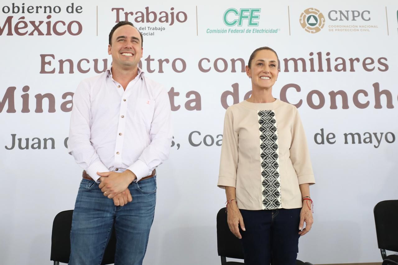 JUNTO CON LA PRESIDENTA VAMOS A REACTIVAR AHMSA Y LA ECONOMÍA DE LAS REGIONES CENTRO Y CARBONÍFERA: MANOLO