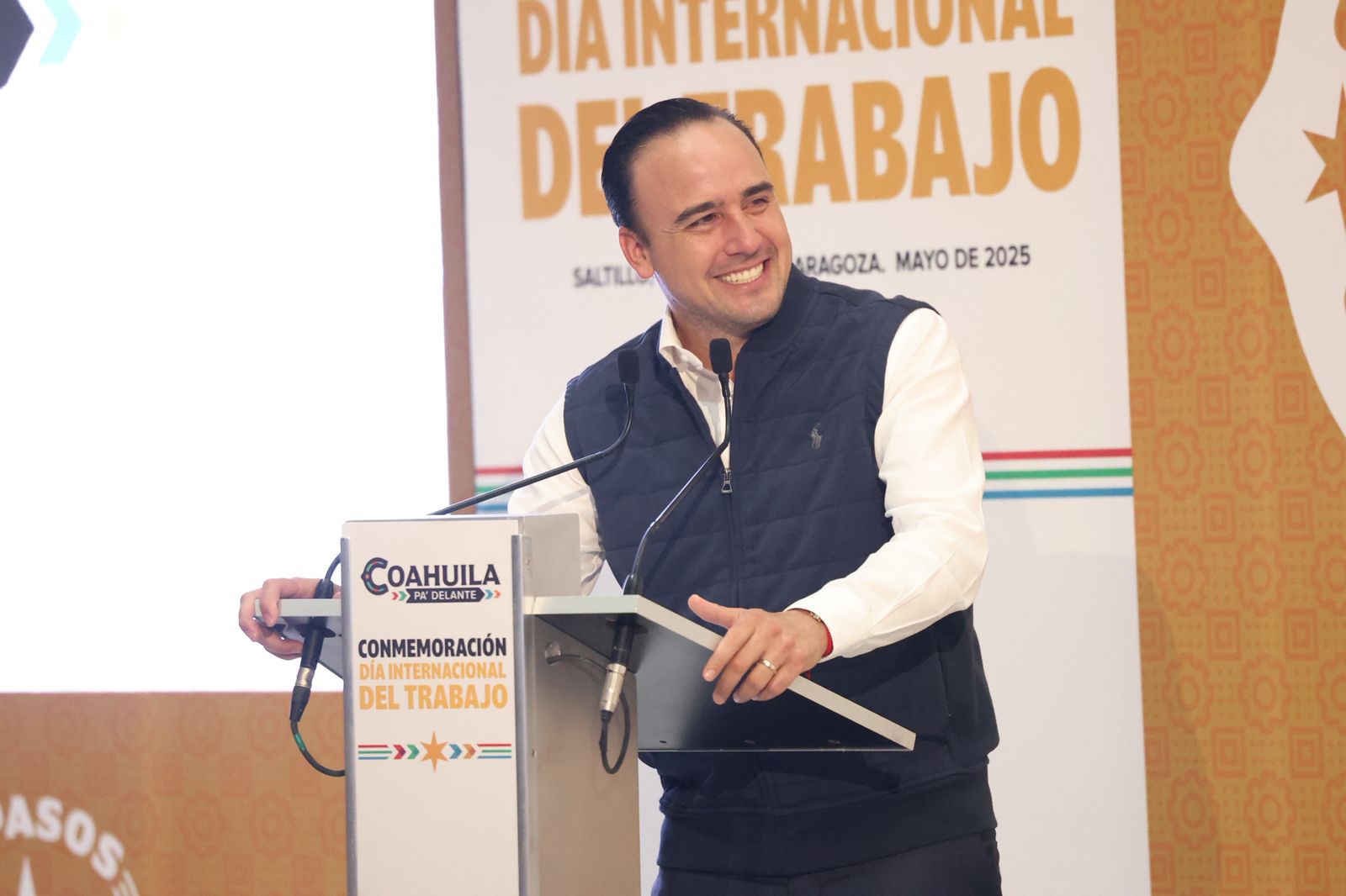 NUESTRA PAZ LABORAL ES UN PILAR FUNDAMENTAL PARA EL DESARROLLO DE COAHUILA: MANOLO
