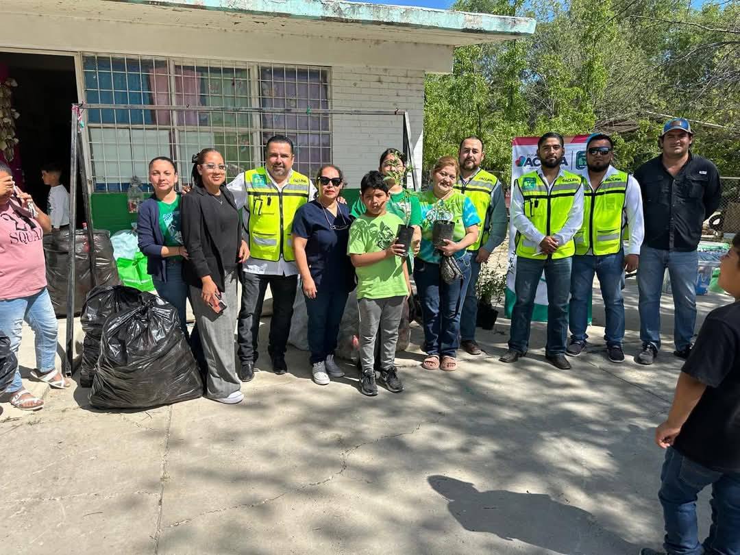 ¡Por un futuro más verde! Ejido Calles se une al reciclaje y la reforestación