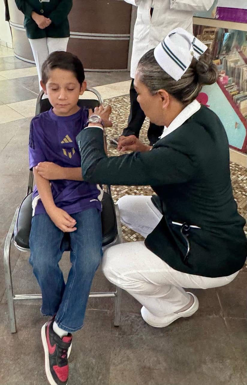 REFUERZA COAHUILA  PREVENCIÓN CONTRA  SARAMPIÓN Y TOSFERINA