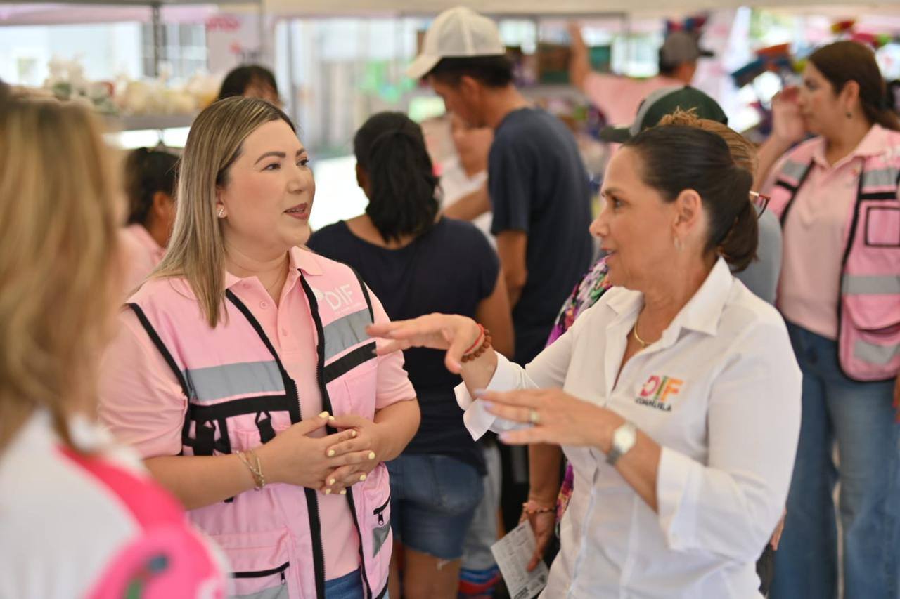 Arranque del “Mercadito Pa’ Delante” en Lomas del Valle en Acuña