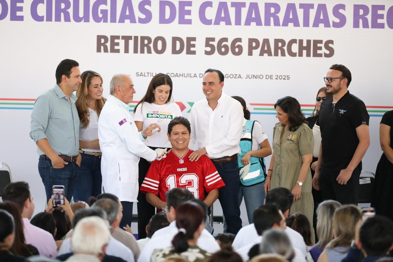 AVANZA CON ÉXITO GRAN PROGRAMA DE OPERACIONES DE CATARATAS EN COAHUILA: MANOLO