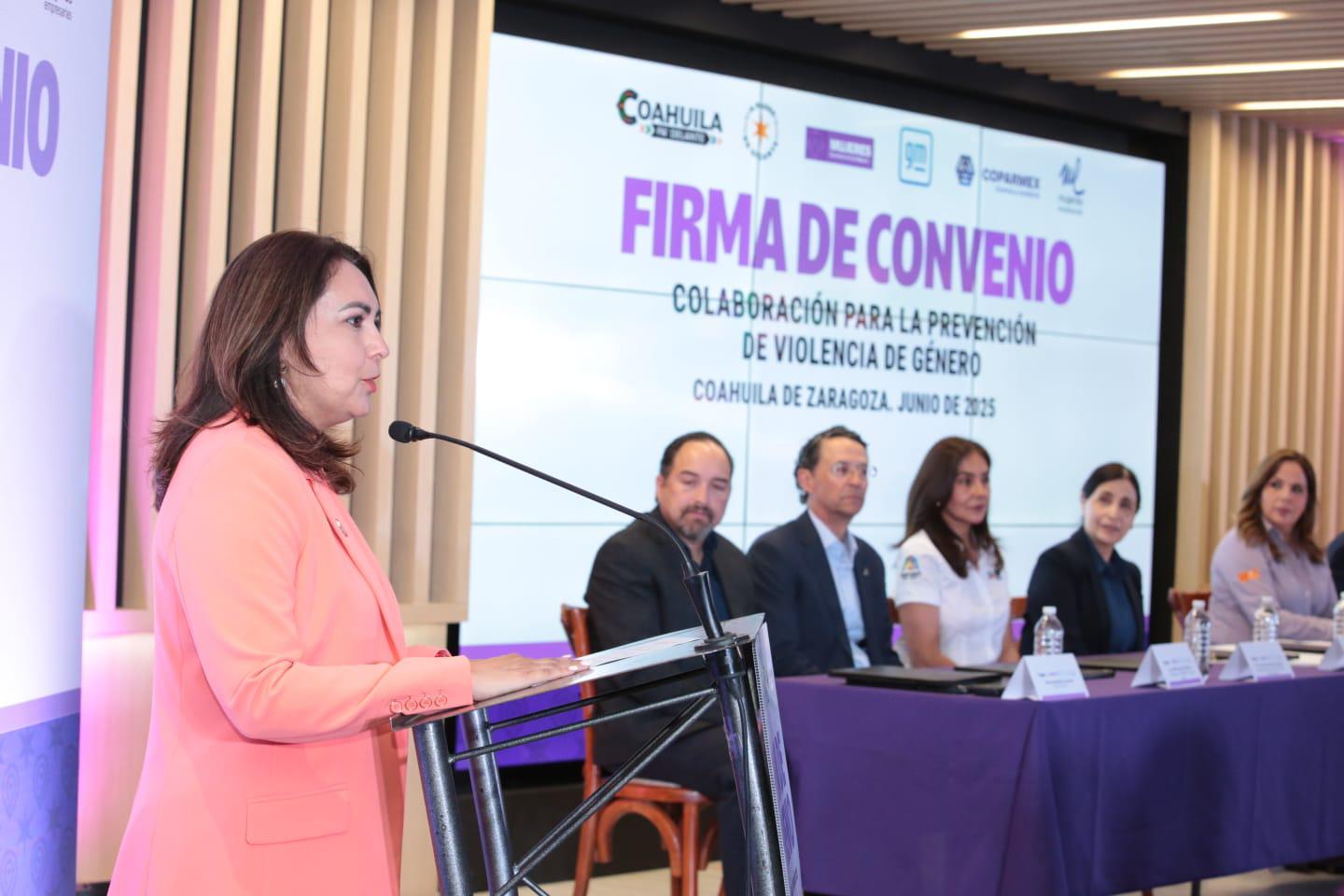 FIRMAN CONVENIO POR LA IGUALDAD DE GÉNERO