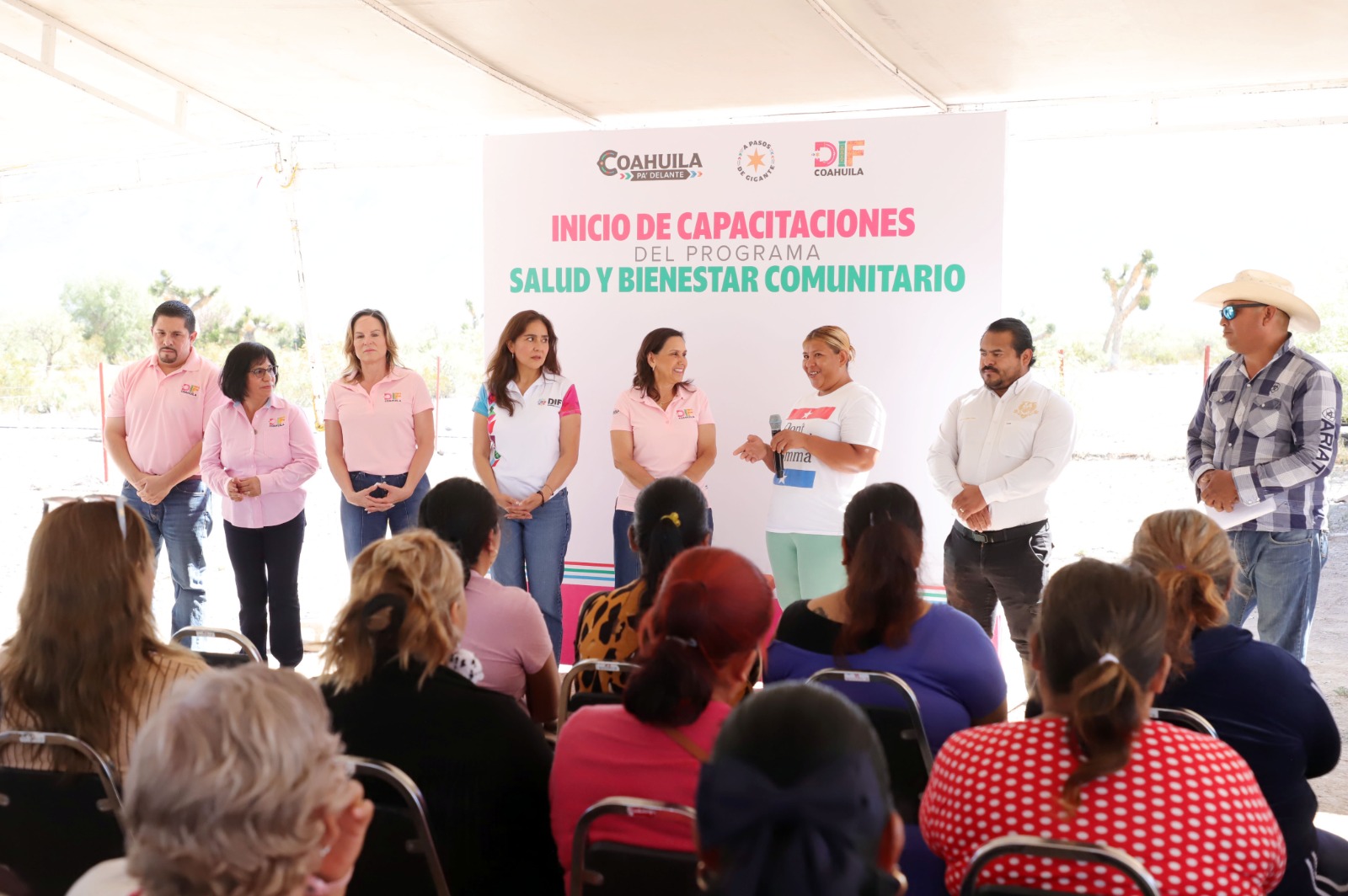FORTALECE DIF COAHUILA EL DESARROLLO SOCIAL CON EL INICIO DEL PROGRAMA “SALUD Y BIENESTAR COMUNITARIO”