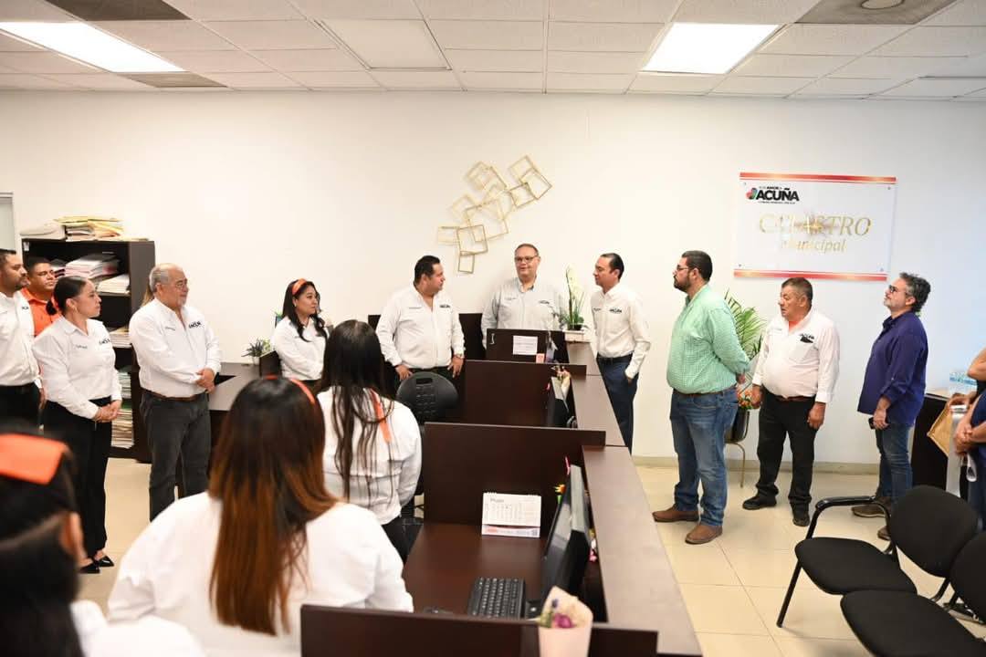 INAUGURA EL ALCALDE NUEVAS OFICINAS DE CATASTRO