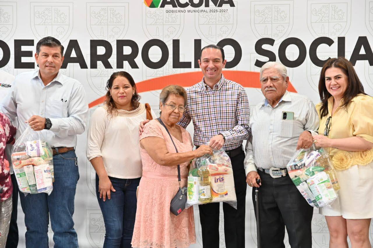 INICIA ENTREGA DE DESPENSAS