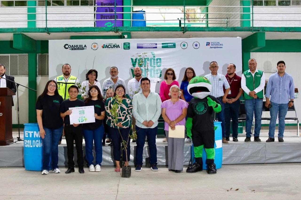 SE SUMA ACUÑA AL PROGRAMA "VERDE, VERDE COAHUILA"
