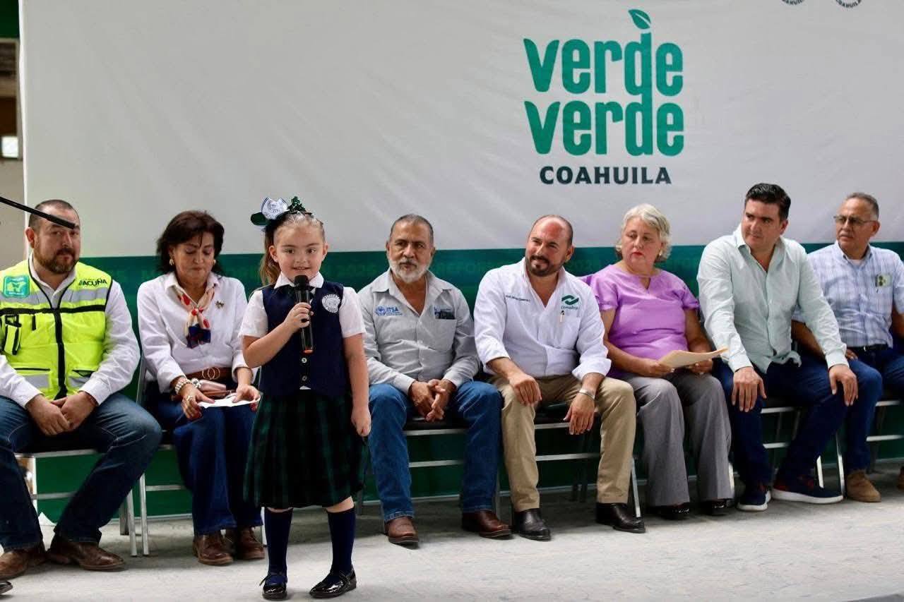 SE SUMA ACUÑA AL PROGRAMA "VERDE, VERDE COAHUILA"