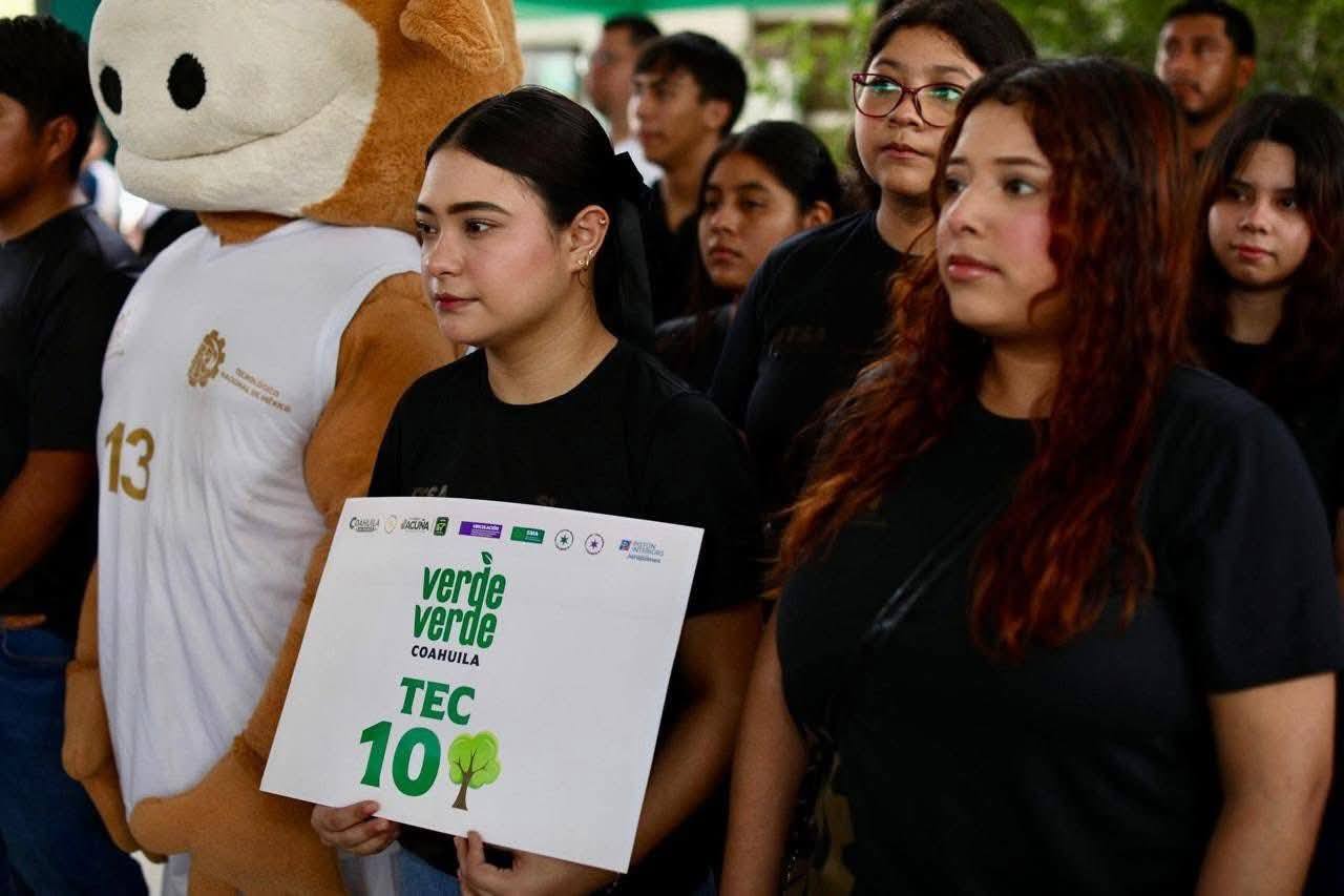 SE SUMA ACUÑA AL PROGRAMA "VERDE, VERDE COAHUILA"