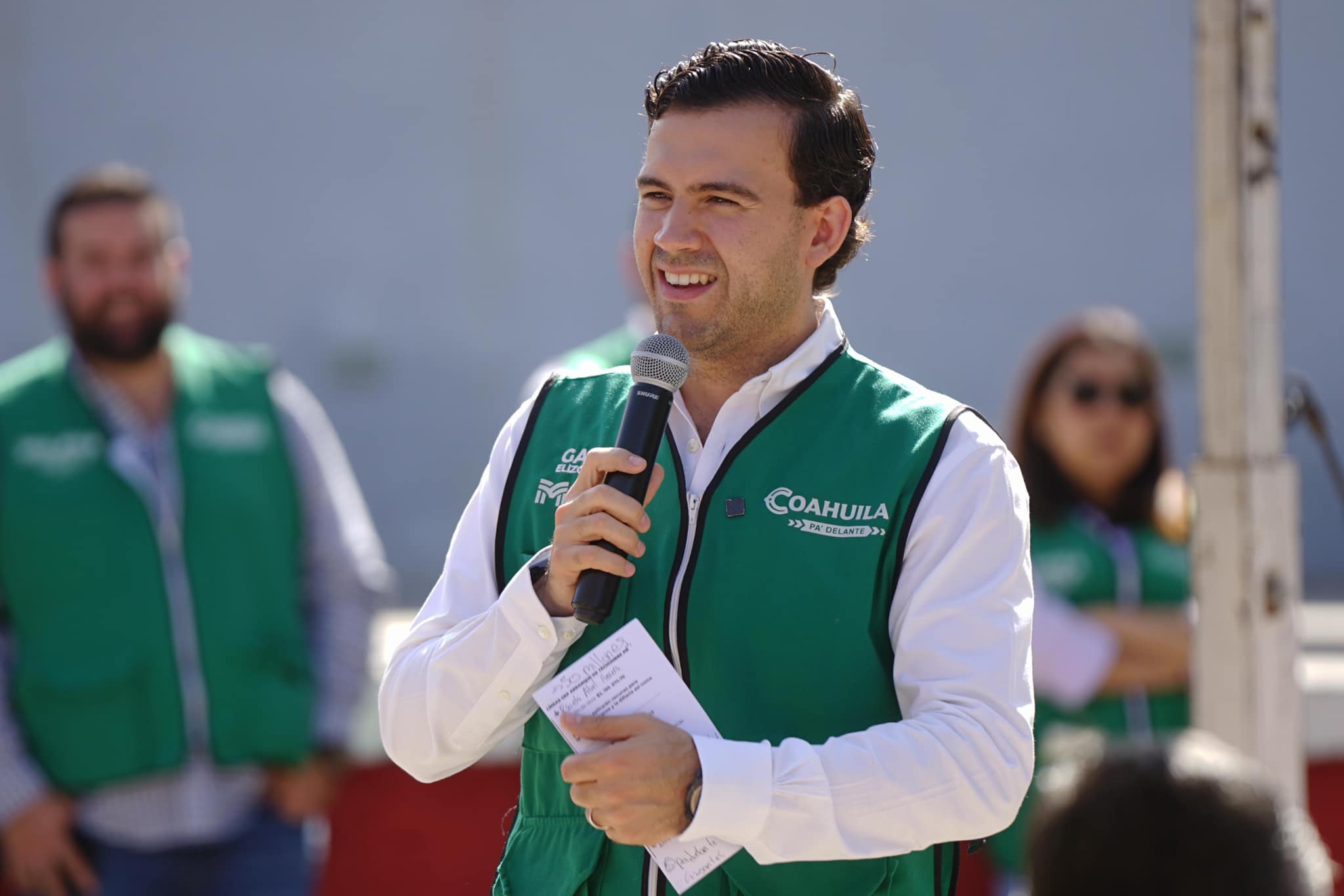 SONIA Y MEMO GESTIONAN 50 MDP ESTATALES PARA PIEDRAS NEGRAS