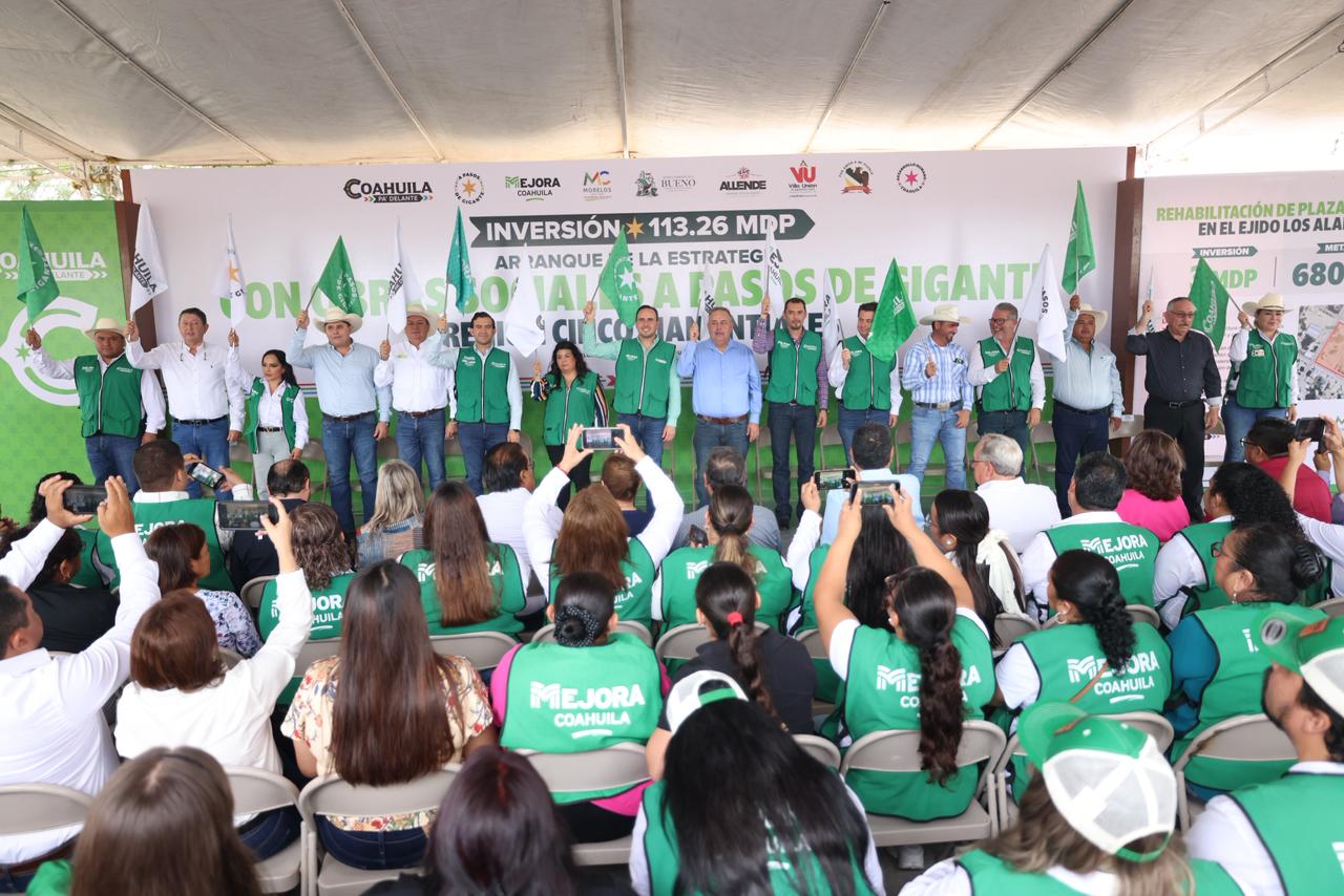 ARRANCA MANOLO OBRAS SOCIALES EN LOS CINCO MANANTIALES