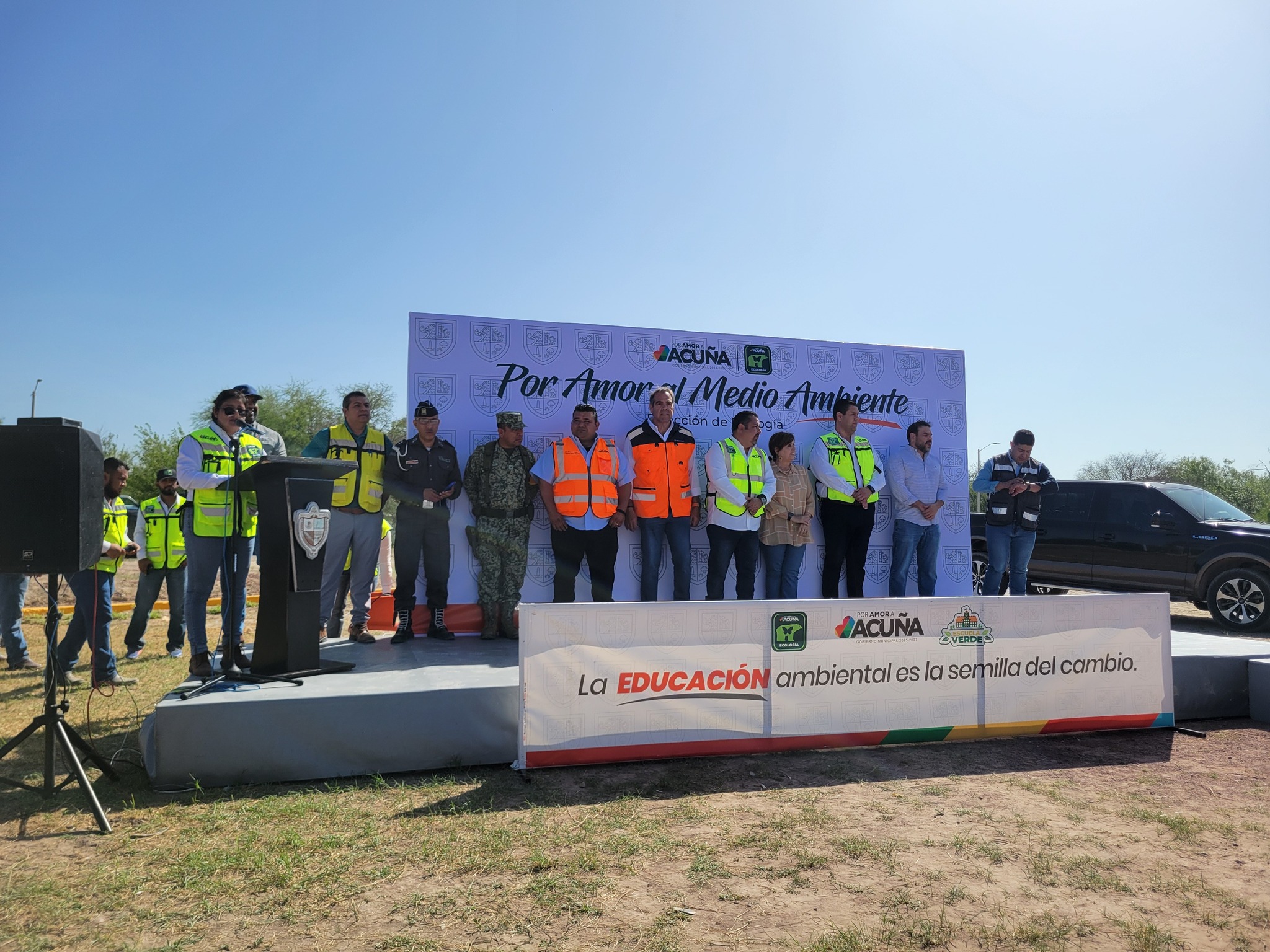 CONMEMORAN EN ACUÑA EL DIA NACIONAL DEL ÁRBOL