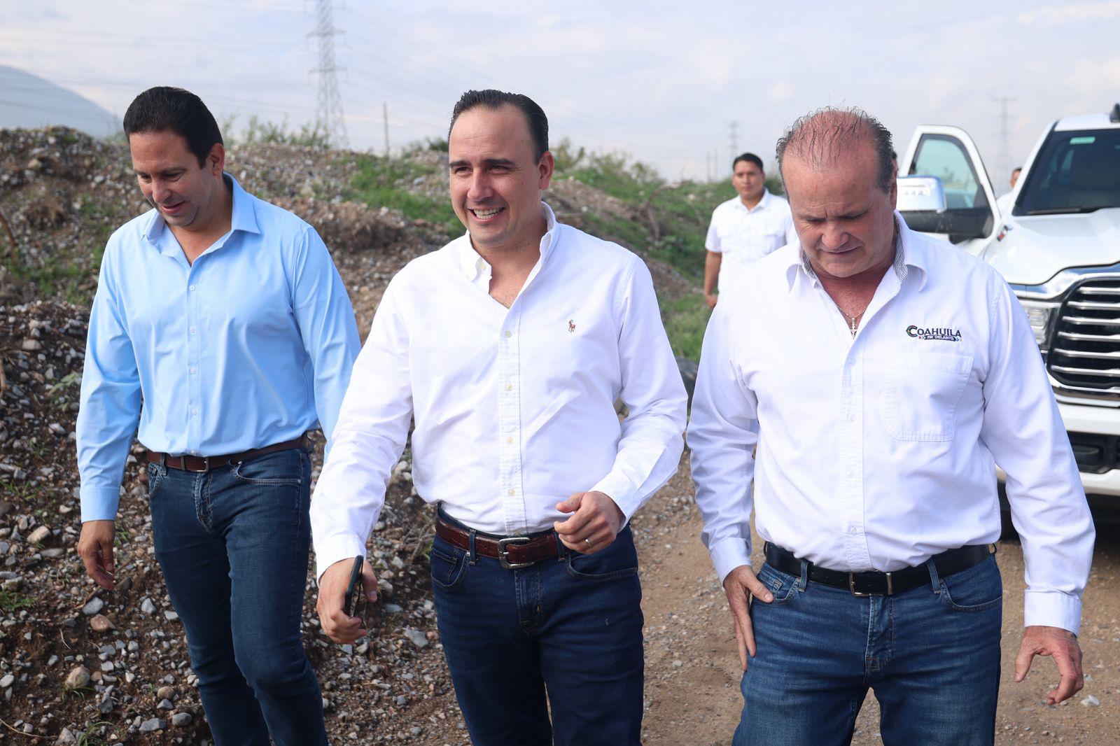 EN TIEMPO Y FORMA LAS GRANDES OBRAS DE INFRAESTRUCTURA EN COAHUILA: MANOLO