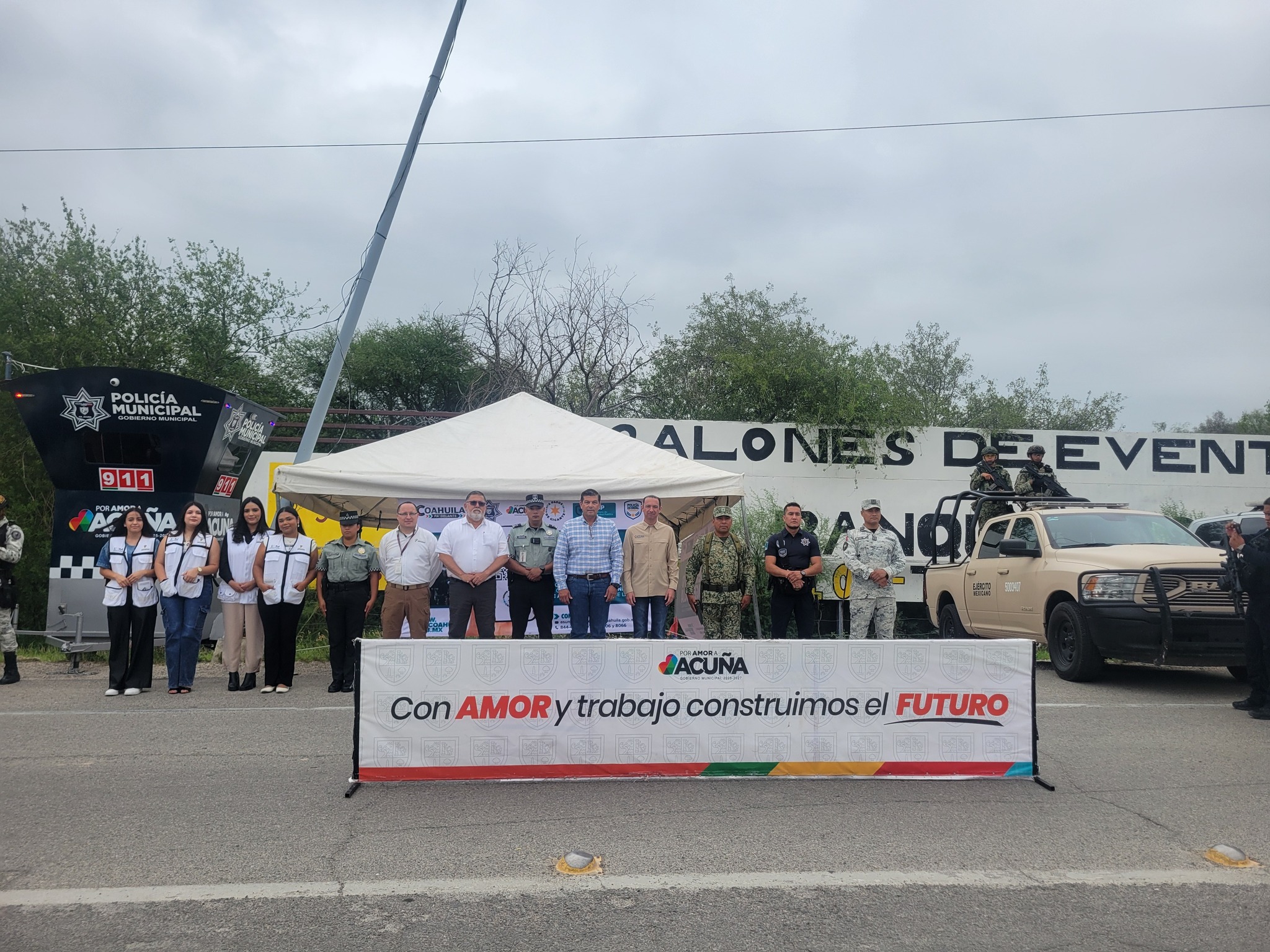 Encabeza el presidente municipal Lic. Emilio De Hoyos Operativo Vacaciones Seguras
