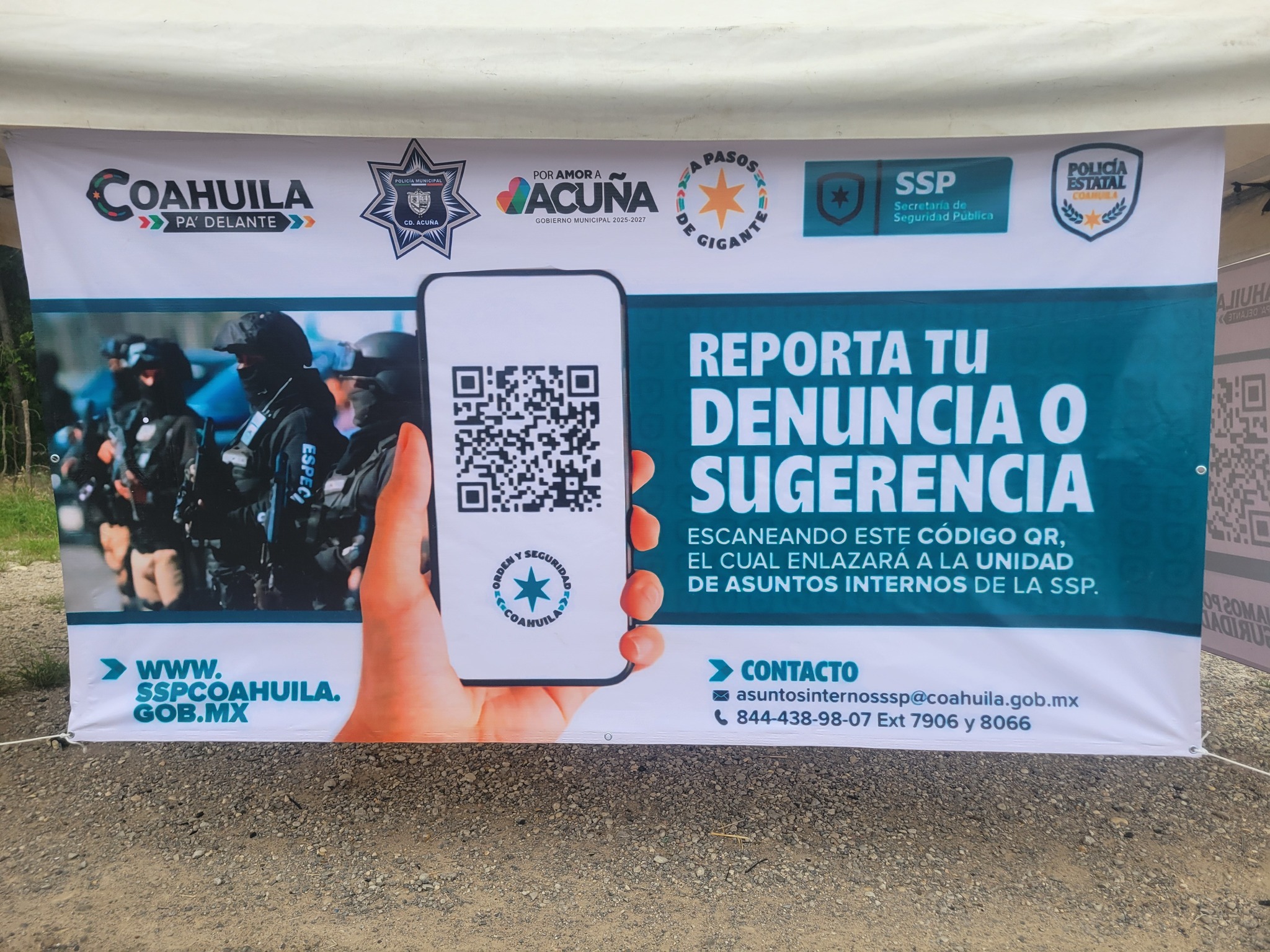 Encabeza el presidente municipal Lic. Emilio De Hoyos Operativo Vacaciones Seguras