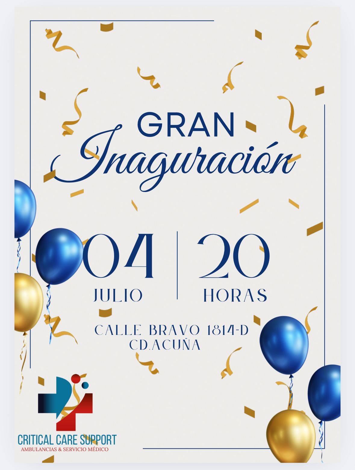 Inauguran Critical Care Support en Acuña