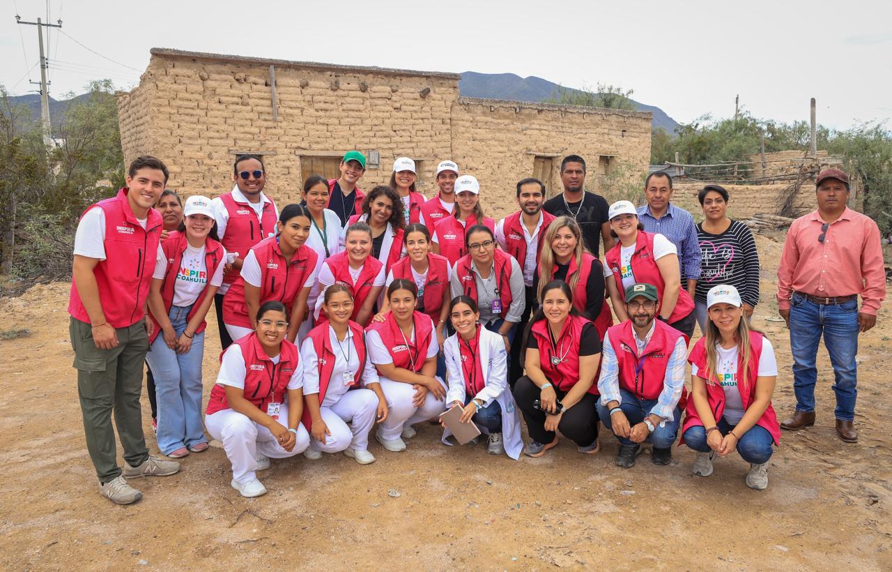 INSPIRA COAHUILA LLEVA BENEFICIOS A COMUNIDADES RURALES