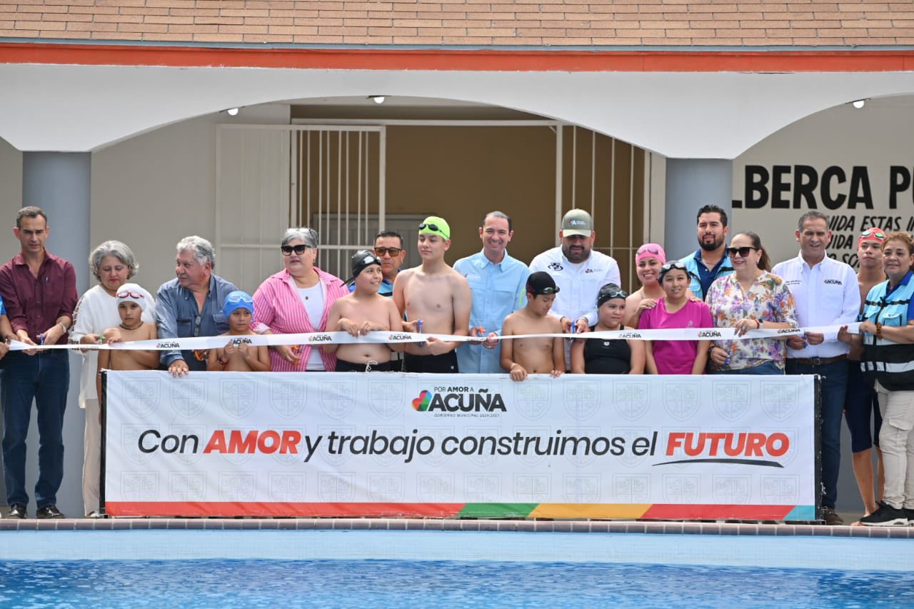 REABRE LA ALBERCA MUNICIPAL DEL PARQUE BRAULIO FERNÁNDEZ