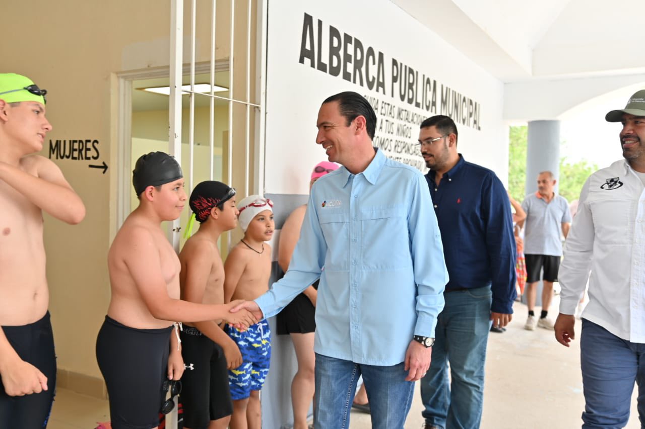REABRE LA ALBERCA MUNICIPAL DEL PARQUE BRAULIO FERNÁNDEZ
