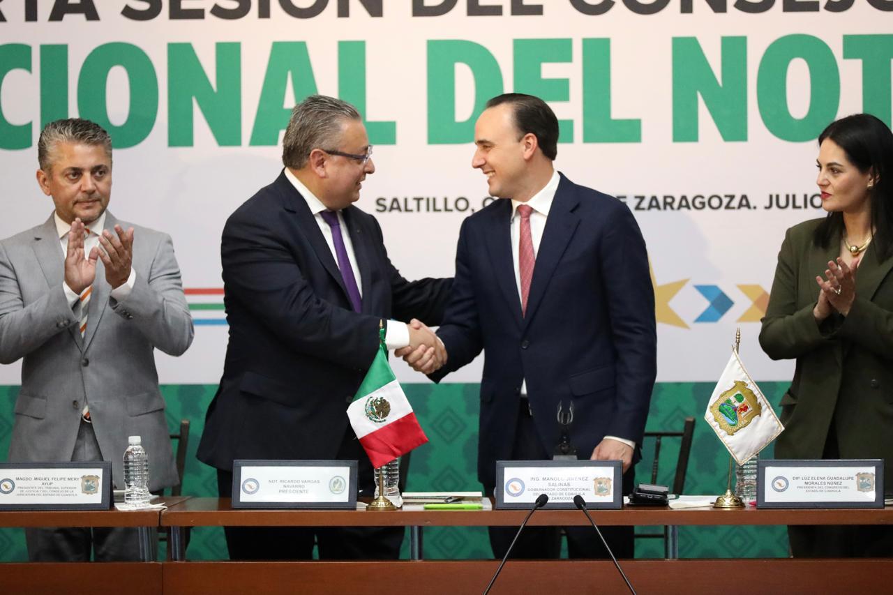 SE LLEVA A CABO CONSEJO NACIONAL DEL NOTARIADO MEXICANO EN COAHUILA