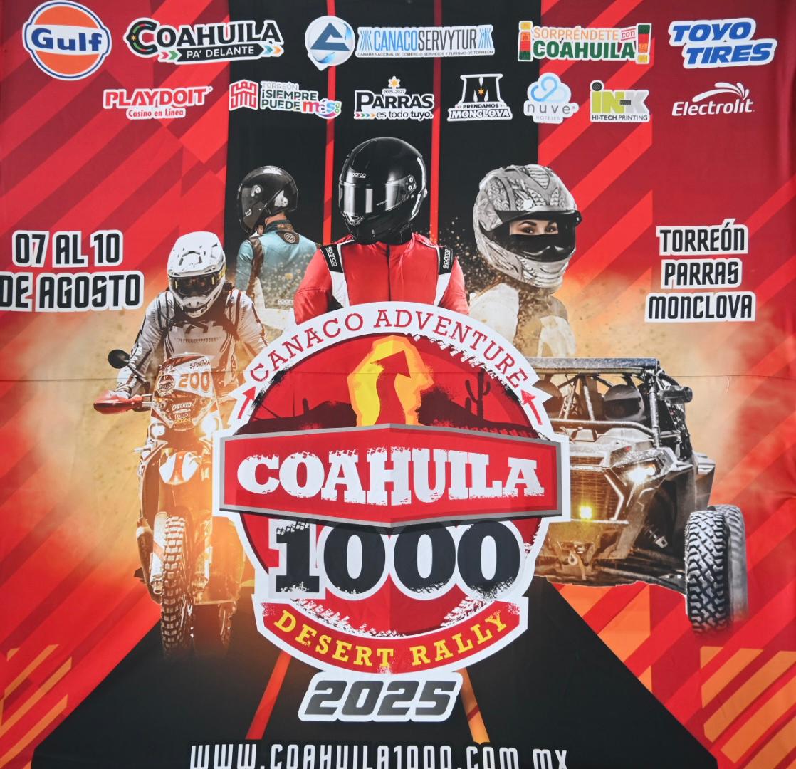 TODO LISTO PARA LA CANACO ADVENTURE COAHUILA 1000