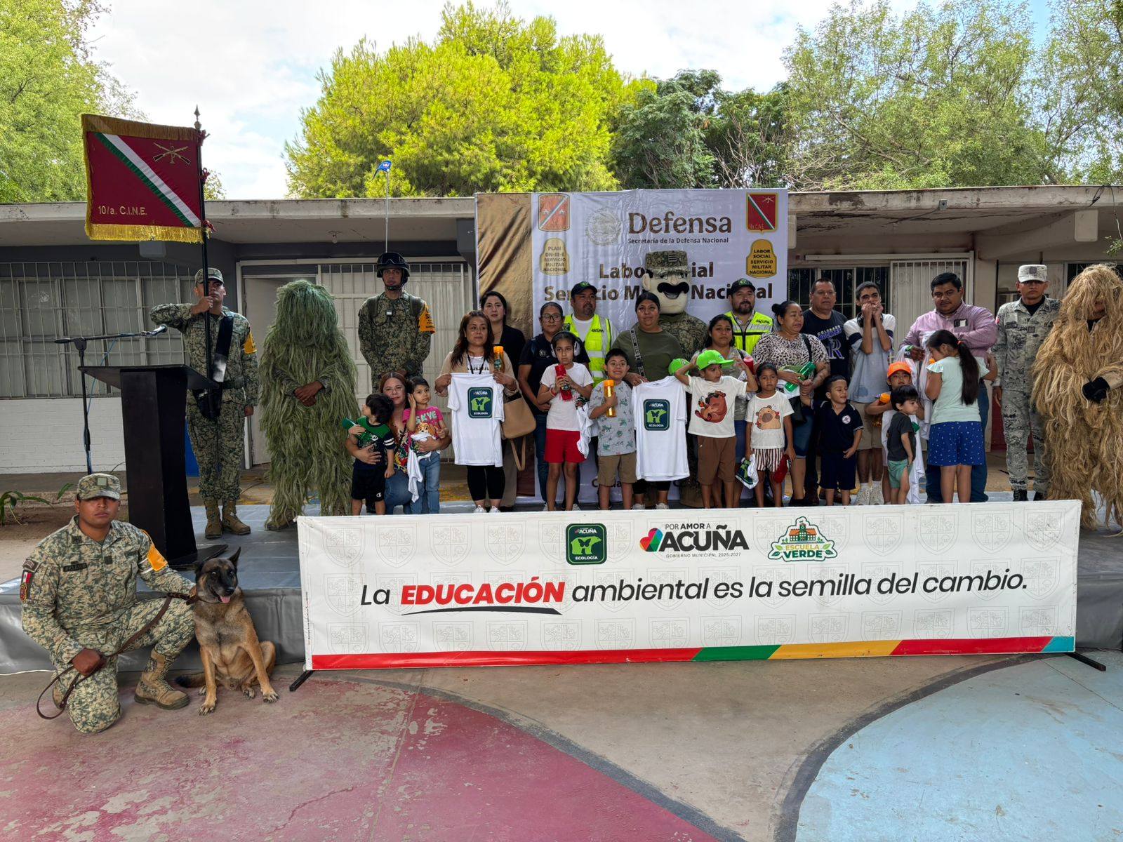 BRIGADA DE LIMPIEZA Y PODA EN EL CAM 21: JUNTOS POR UN ENTORNO SEGURO Y DIGNO