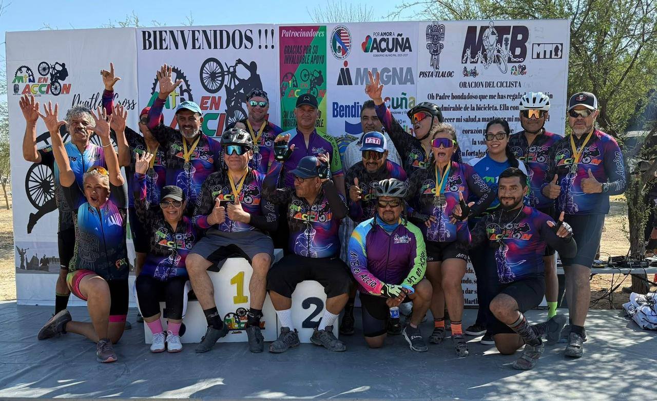 CON ÉXITO SE REALIZA LA SÉPTIMA ETAPA DEL GRAN SERIAL MTB COAHUILA EN ACUÑA