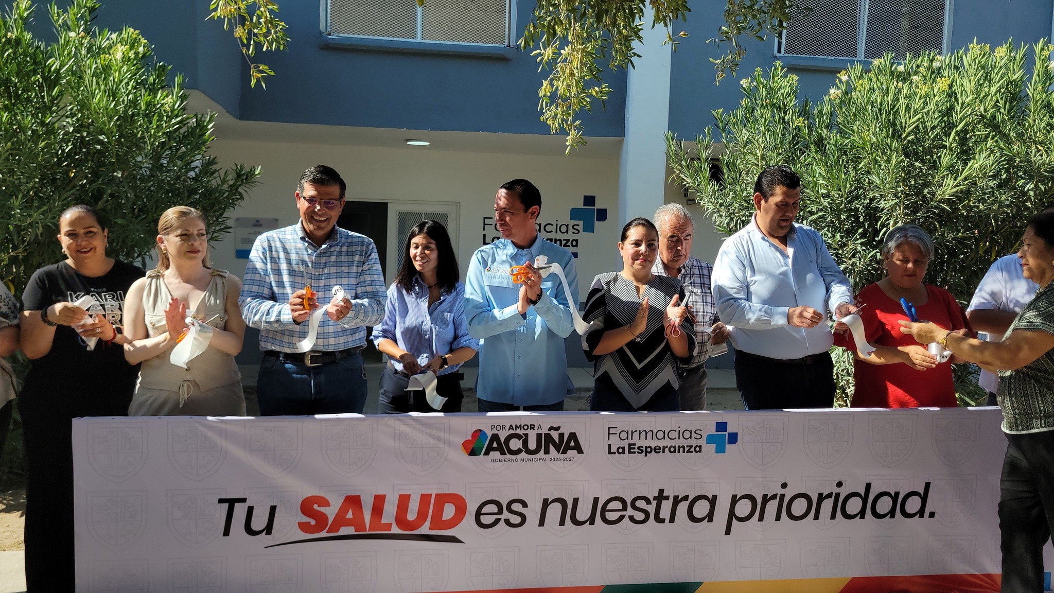 Cumple Emilio con la salud de los acuñenses