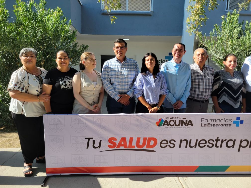 Cumple Emilio con la salud de los acuñenses