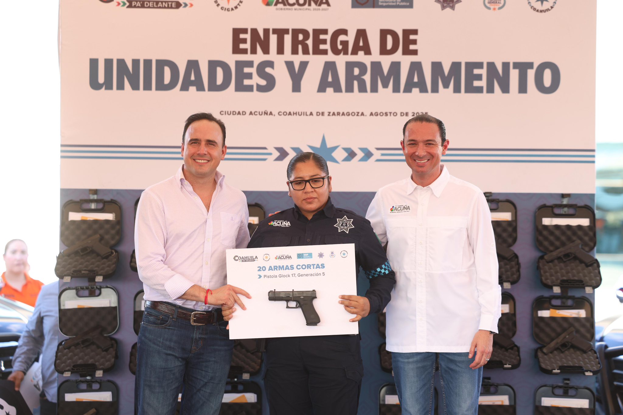 EN EQUIPO CON LOS MUNICIPIOS, TRABAJAMOS PARA SEGUIR BLINDANDO A COAHUILA; MANOLO