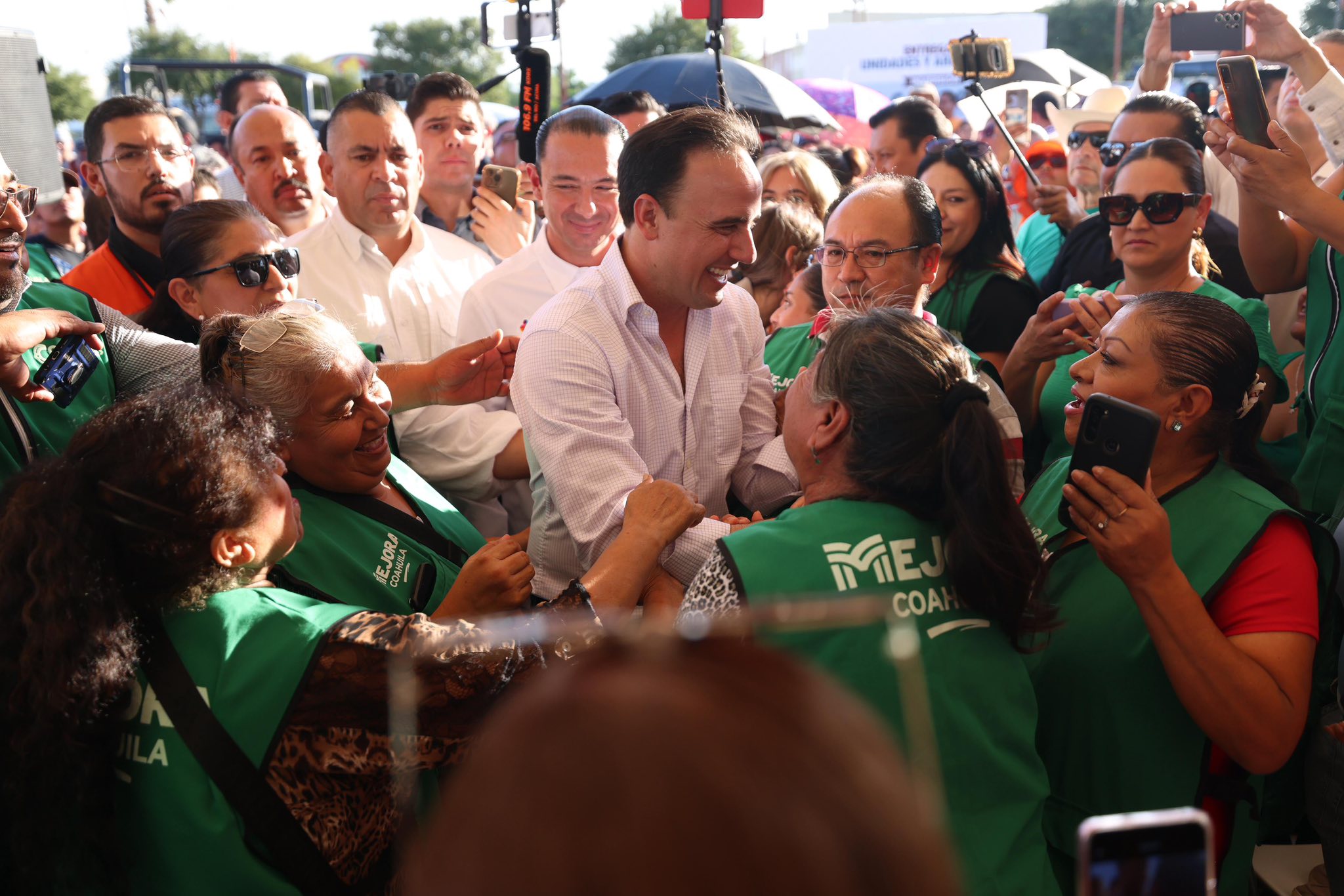 EN EQUIPO CON LOS MUNICIPIOS, TRABAJAMOS PARA SEGUIR BLINDANDO A COAHUILA; MANOLO