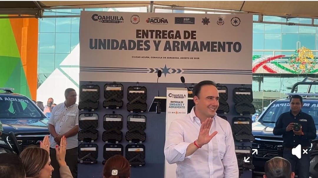 EN EQUIPO CON LOS MUNICIPIOS, TRABAJAMOS PARA SEGUIR BLINDANDO A COAHUILA; MANOLO