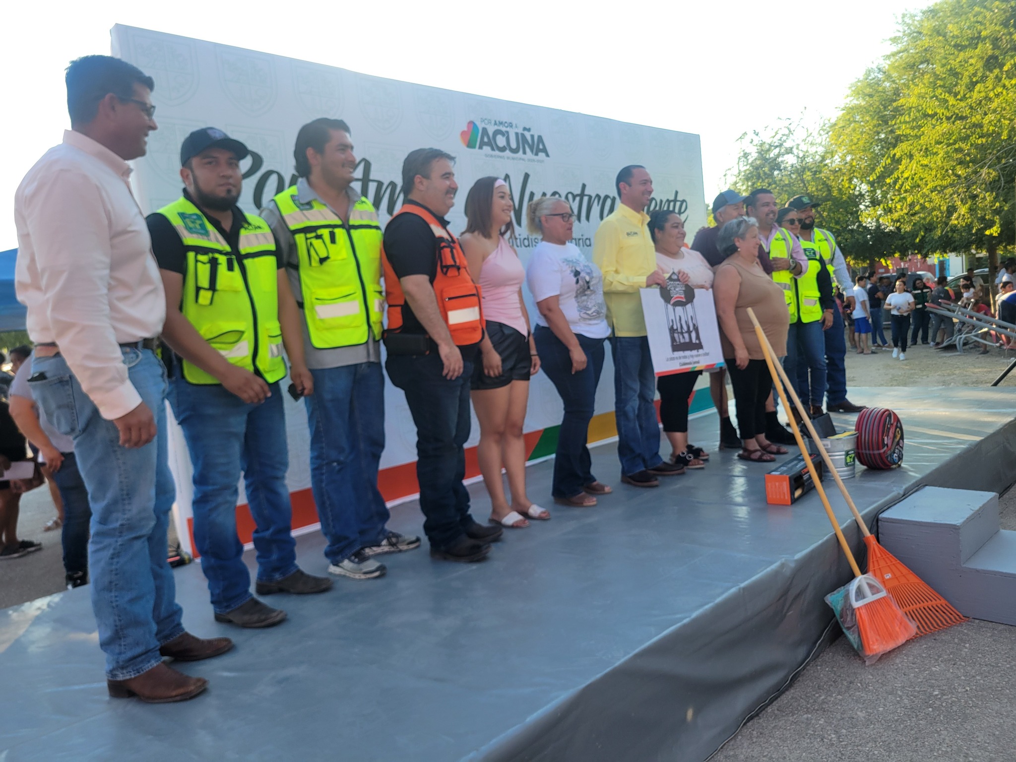 Presidencia Municipal de Acuña lleva brigada Por Amor a Nuestra Gente a Santa Rosa