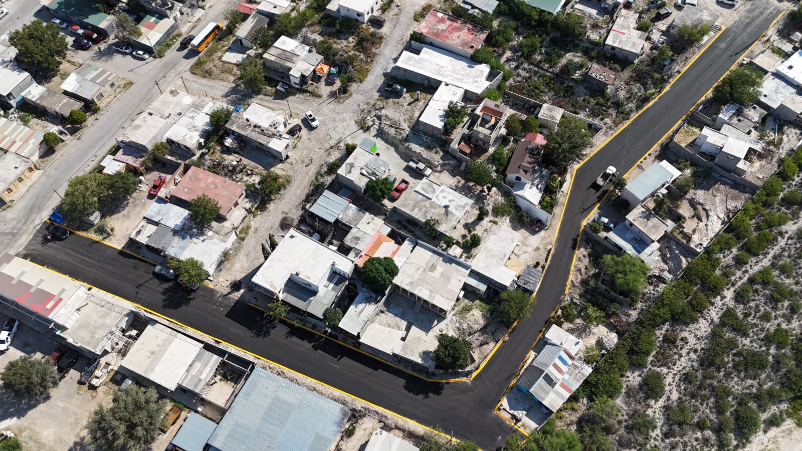 SE INTENSIFICA LA PAVIMENTACIÓN EN ACUÑA