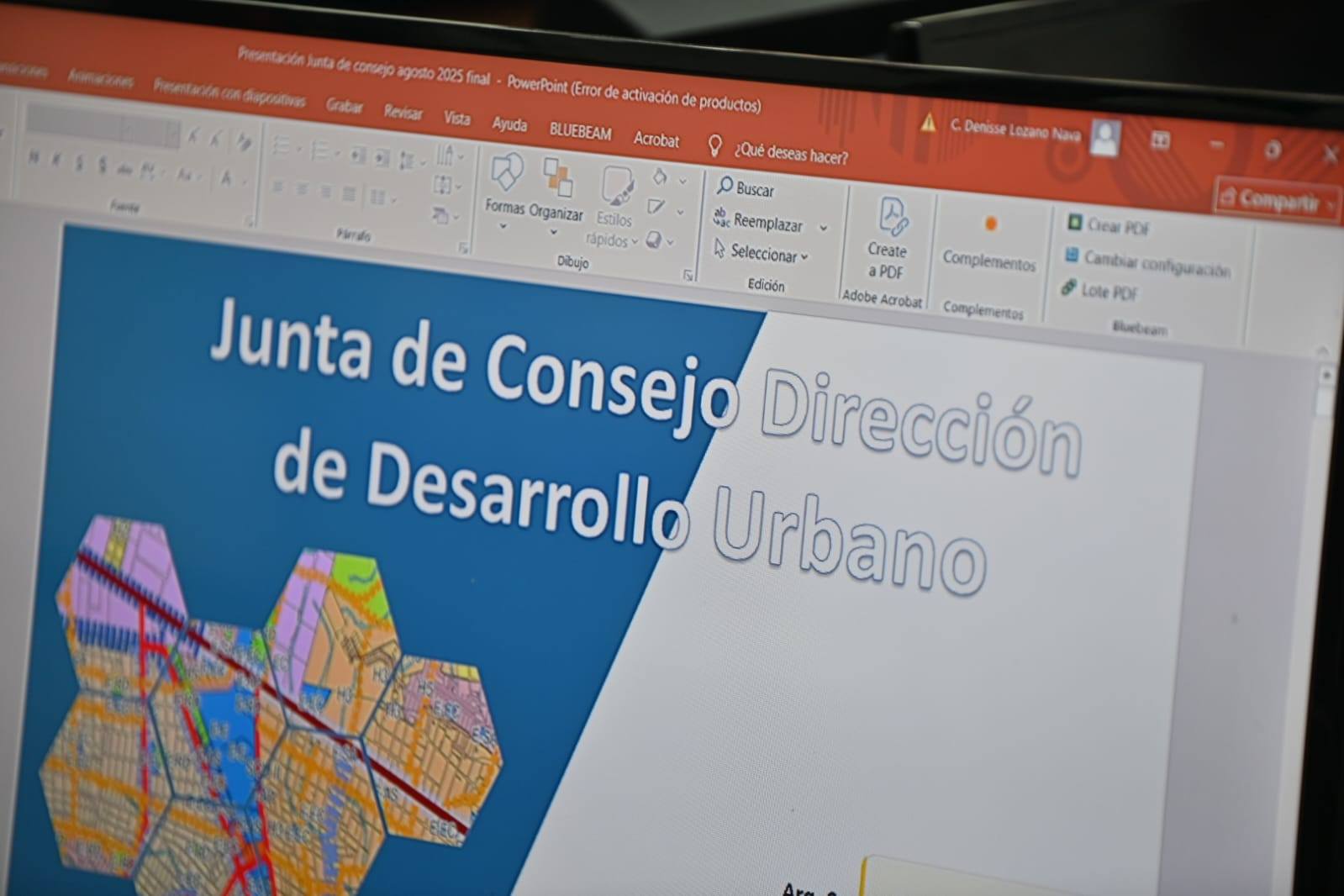 SESIONA CONSEJO DE DESARROLLO URBANO MUNICIPAL