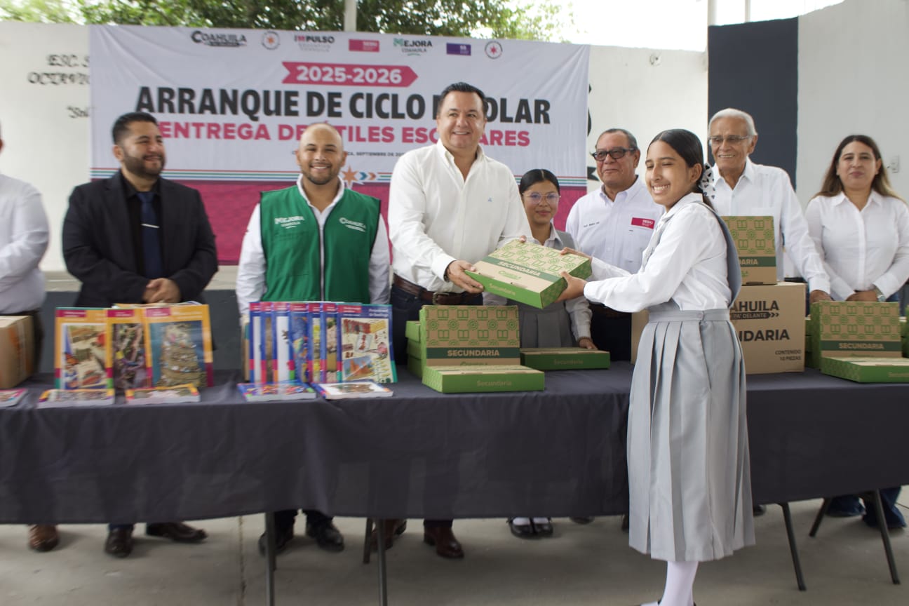 ARRANCA CON ÉXITO NUEVO CICLO ESCOLAR EN COAHUILA