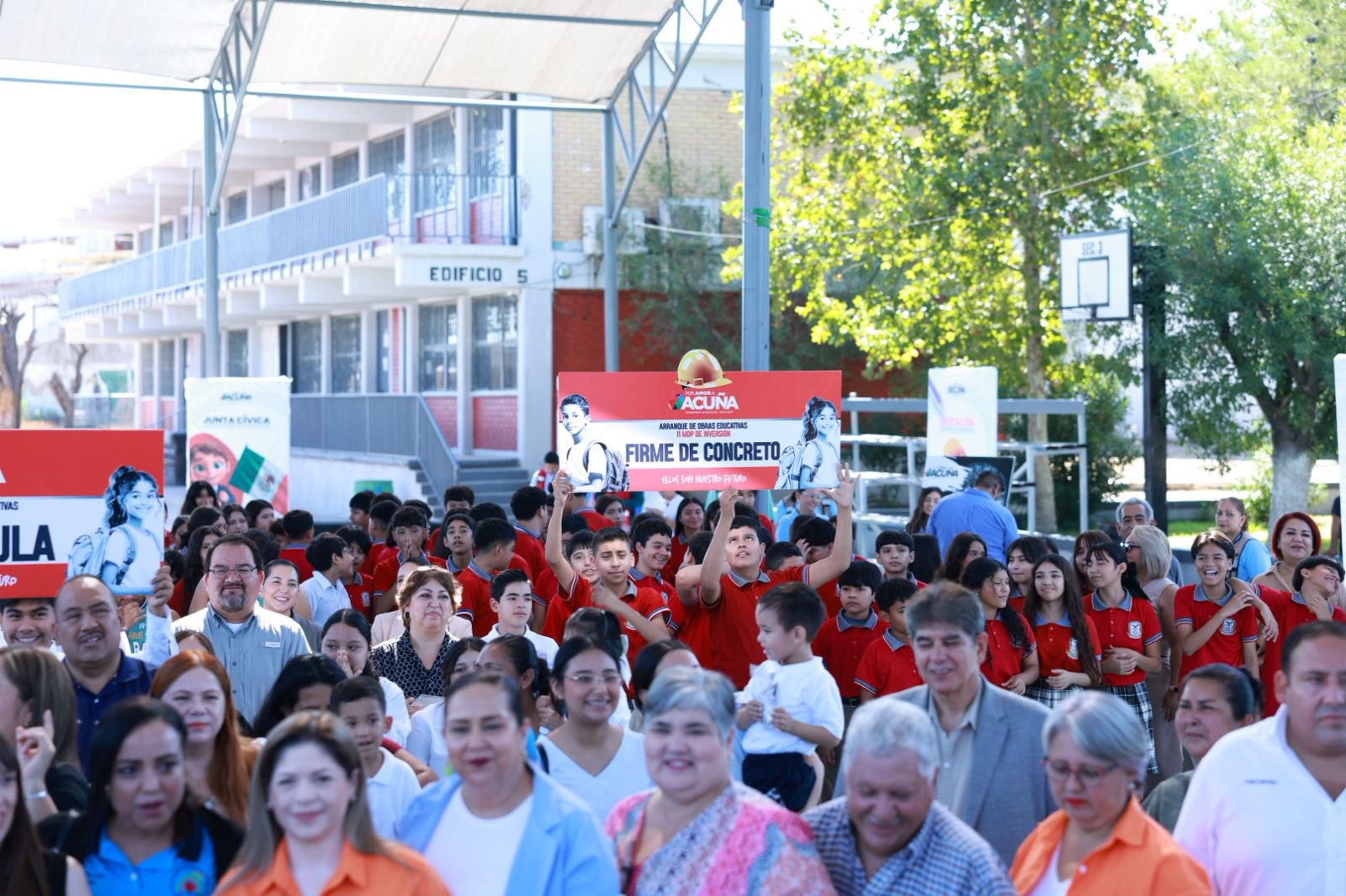 ARRANCA EMILIO DE HOYOS CICLO ESCOLAR CON INVERSIÓN HISTÓRICA DE 11 MILLONES DE PESOS EN 17 OBRAS EDUCATIVAS