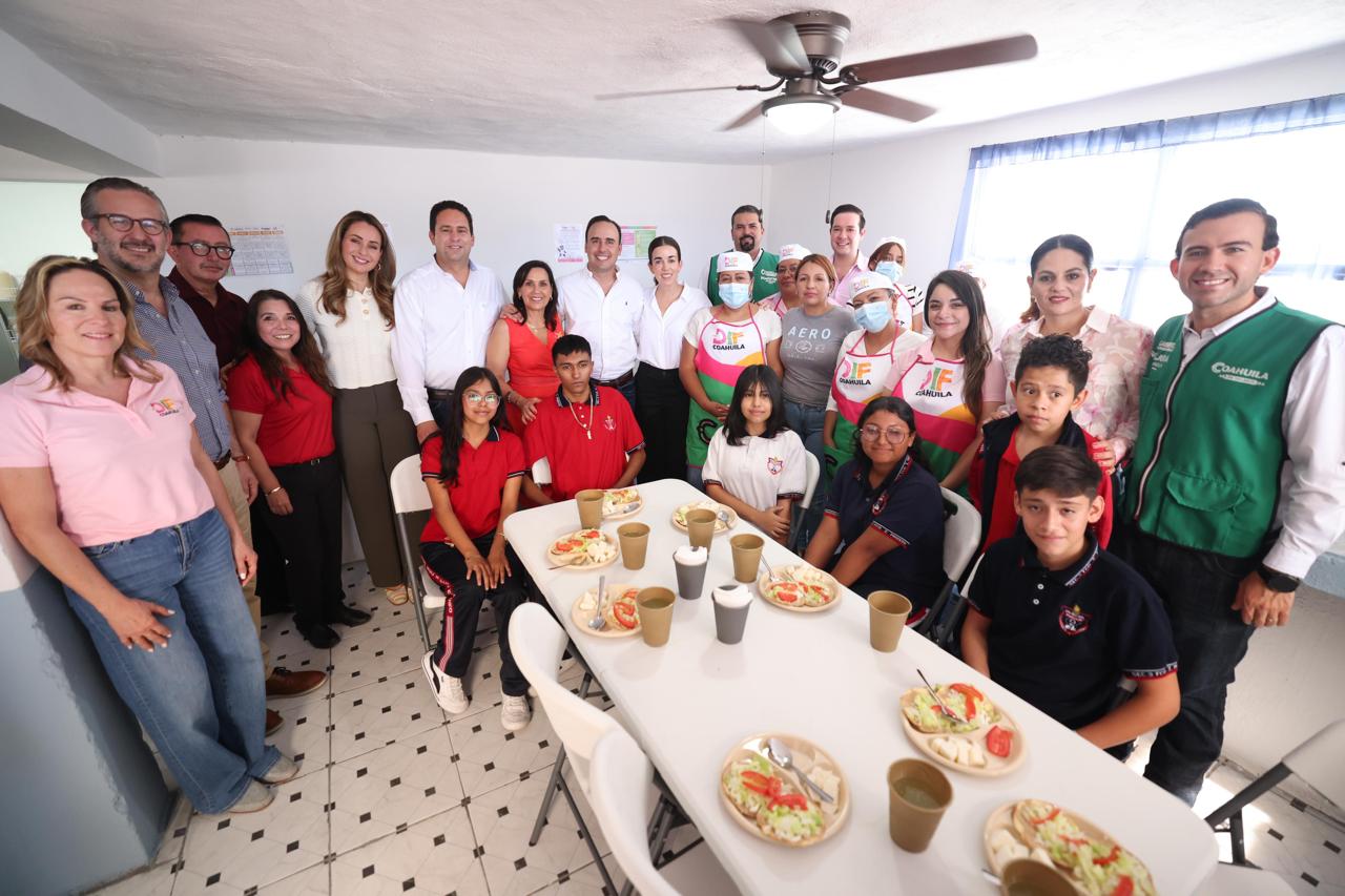 ARRANCAN PROGRAMA DE ALIMENTACIÓN ESCOLAR EN MÁS DE MIL ESCUELAS EN COAHUILA
