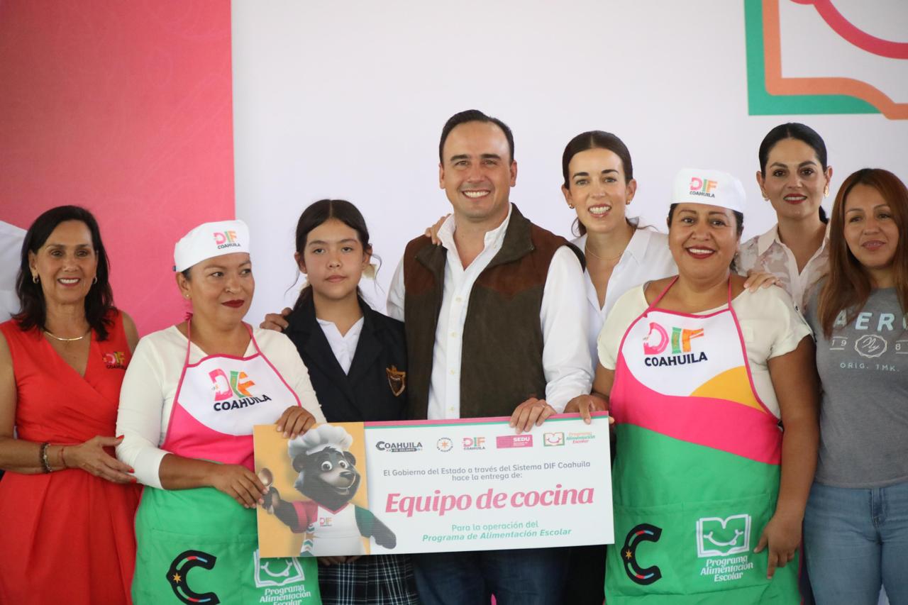 ARRANCAN PROGRAMA DE ALIMENTACIÓN ESCOLAR EN MÁS DE MIL ESCUELAS EN COAHUILA